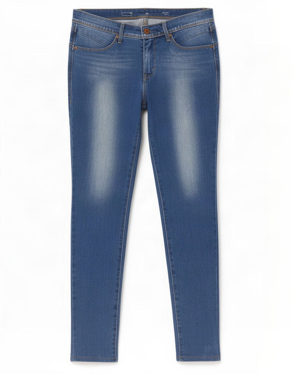 Levi's Vaqueros pitillo de talle medio para mujer W28 L30 Azul