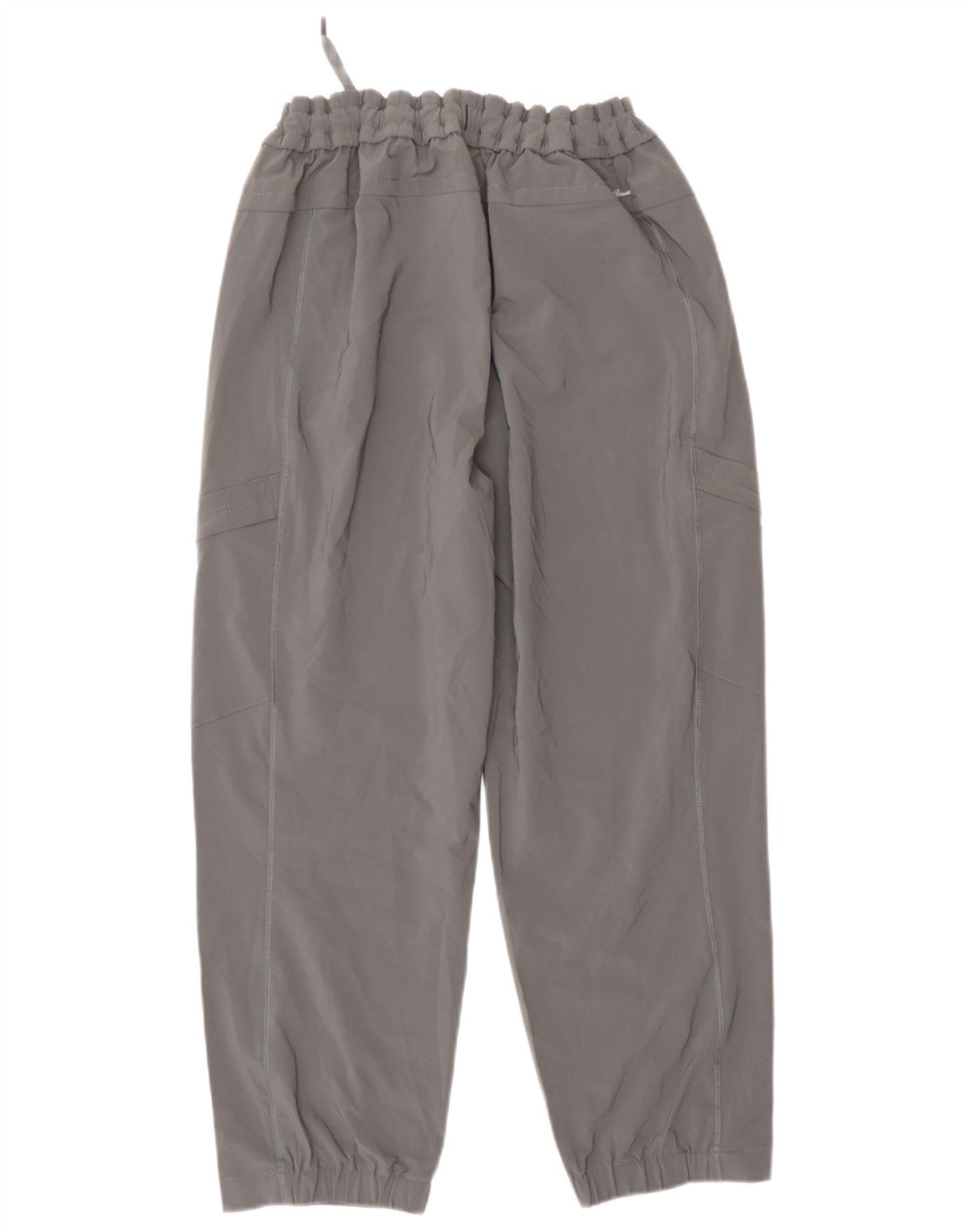 Eddie Bauer Pantalones Cargo Cortos para Mujer Medianos W30 L24 Poliéster Gris