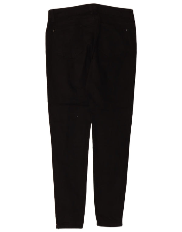 Marks & Spencer Vaqueros pitillo para mujer UK 14 Large W32 L28 Algodón negro