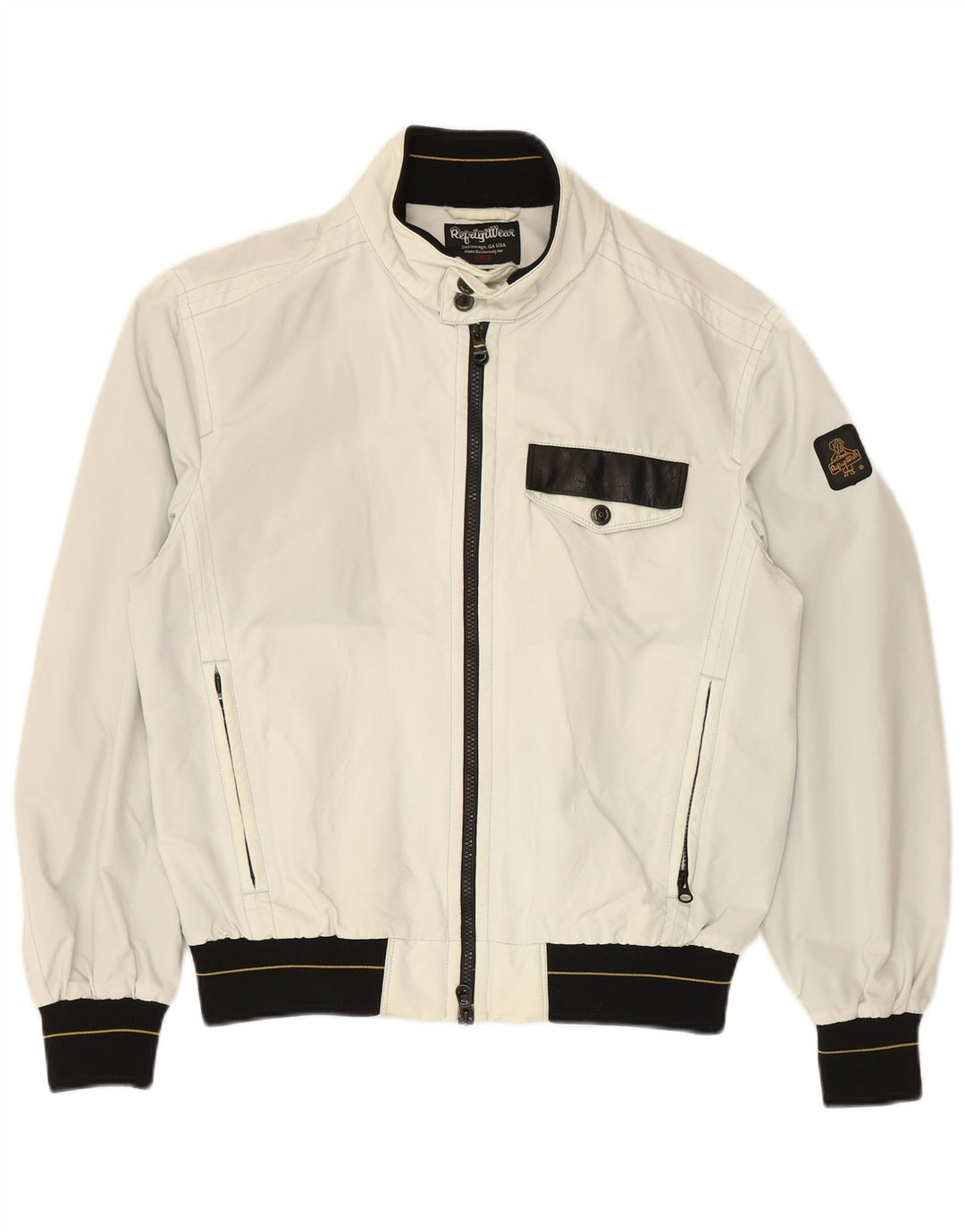 REFRIGIWEAR Cazadora Bomber Niño 15-16 Años XL Nylon Blanco