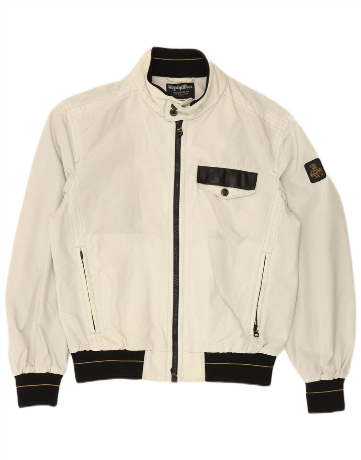 REFRIGIWEAR Cazadora Bomber Niño 15-16 Años XL Nylon Blanco