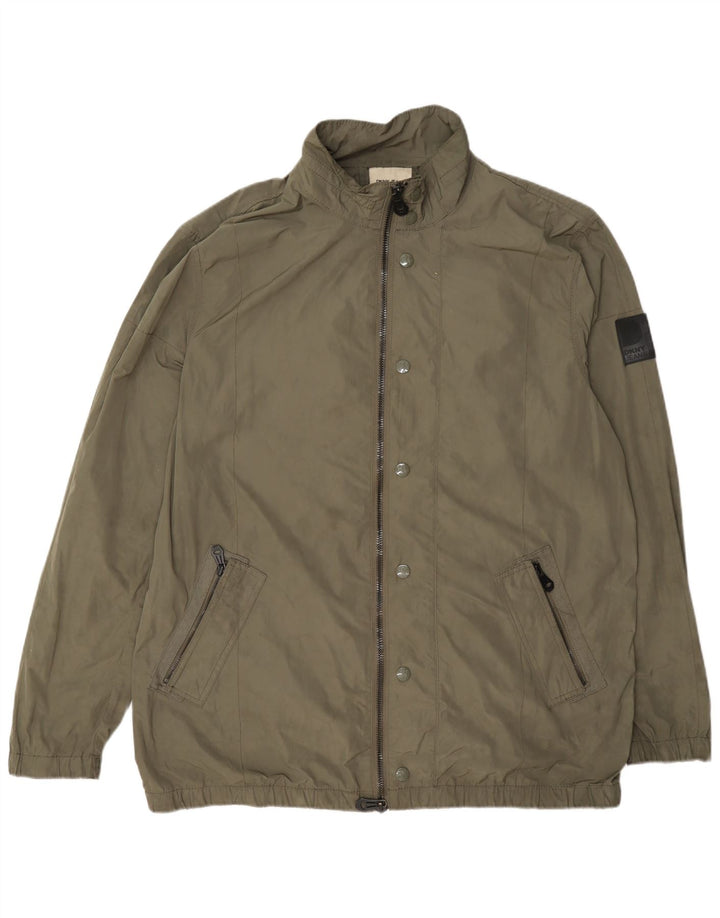 Dkny Chaqueta Bomber para Hombre UK 44 2XL Caqui