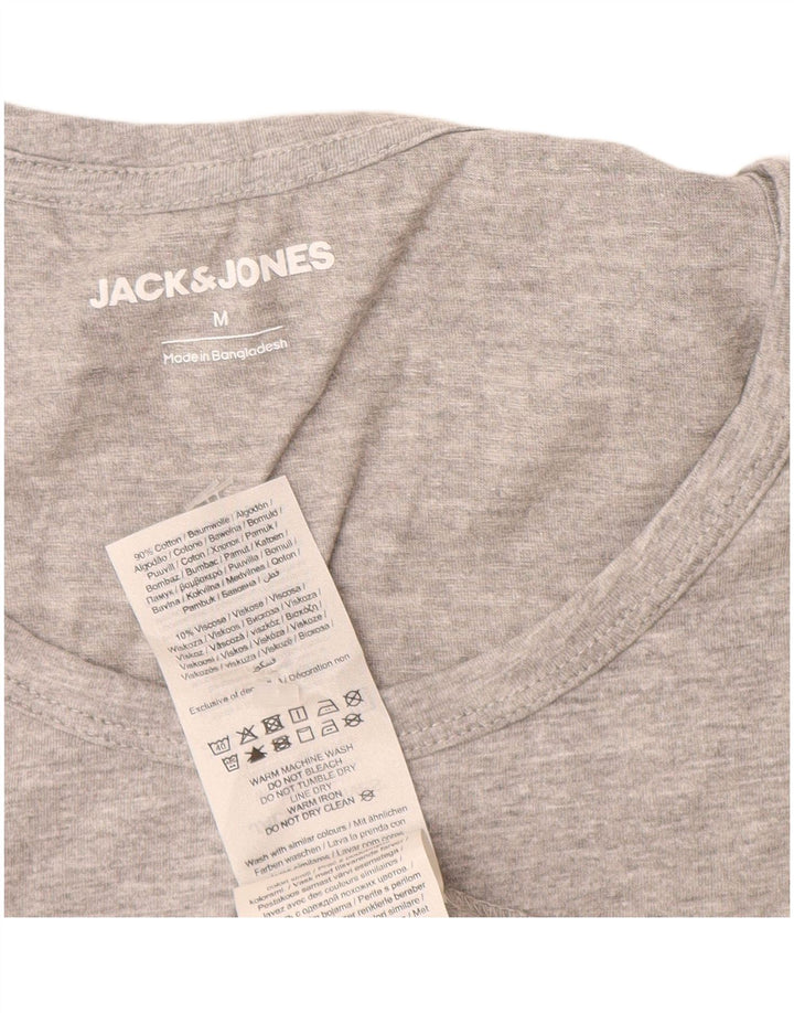 Jack & Jones Hombre Chaleco Top Algodón Gris Medio