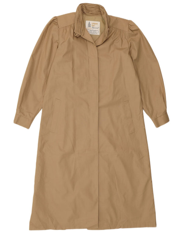 Gabardina para mujer London Fog US 6 Medio Beige Poliéster