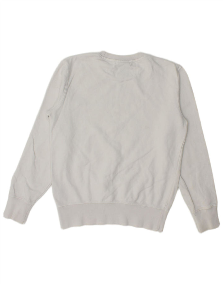 Champion Sudadera extragrande para mujer UK 6 XS Algodón blanco