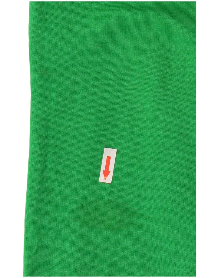 Zara Mujer Pantalón Chándal Joggers UK 10 Small Verde Poliéster