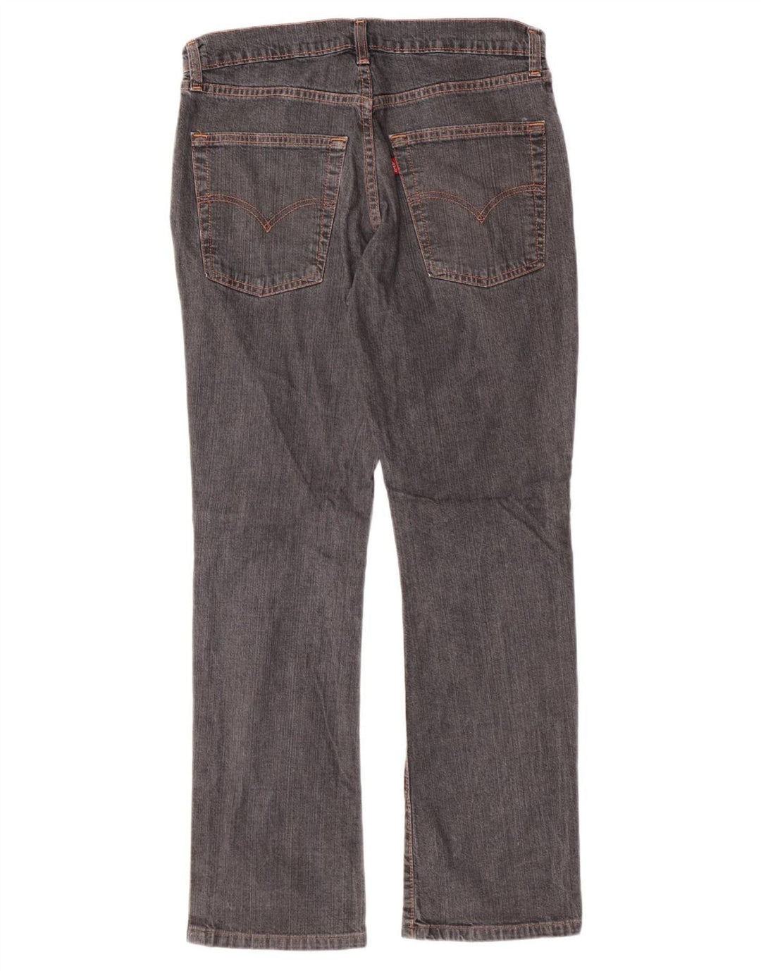 LEVI'S Jeans rectos 525 para mujer W32 L30 Algodón gris