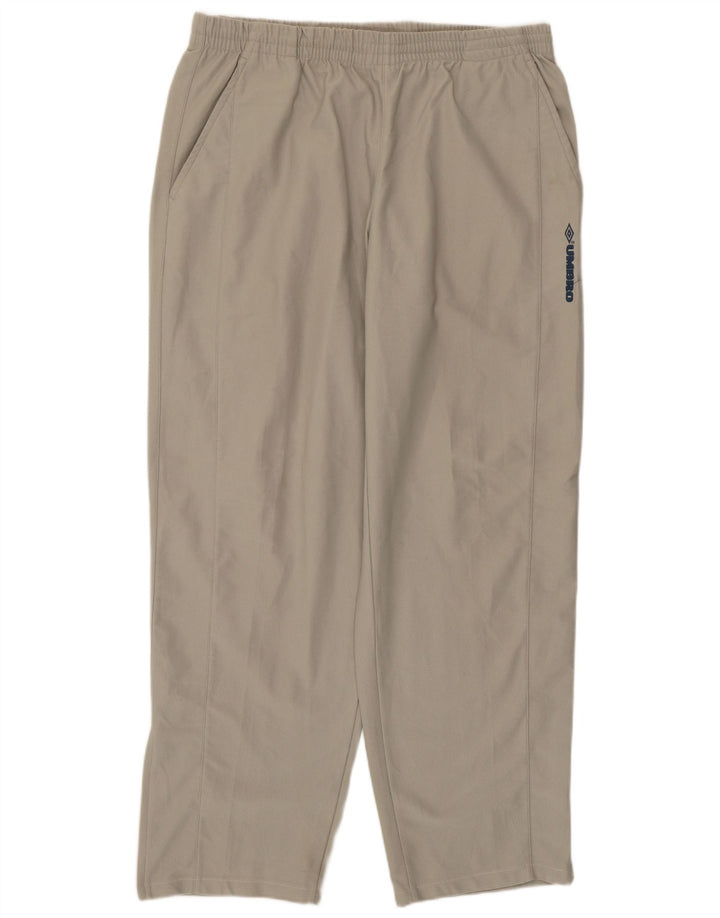 Umbro Pantalón Chándal Hombre Grande Beige Poliéster
