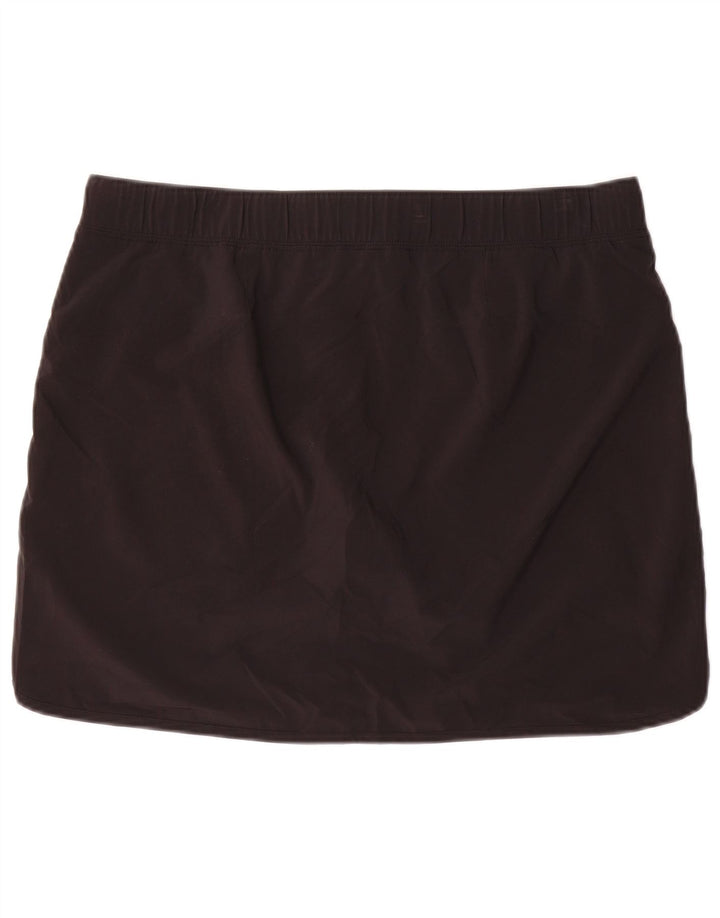 ATHLETA Falda para Mujer UK 46 Grande Negro Spandex