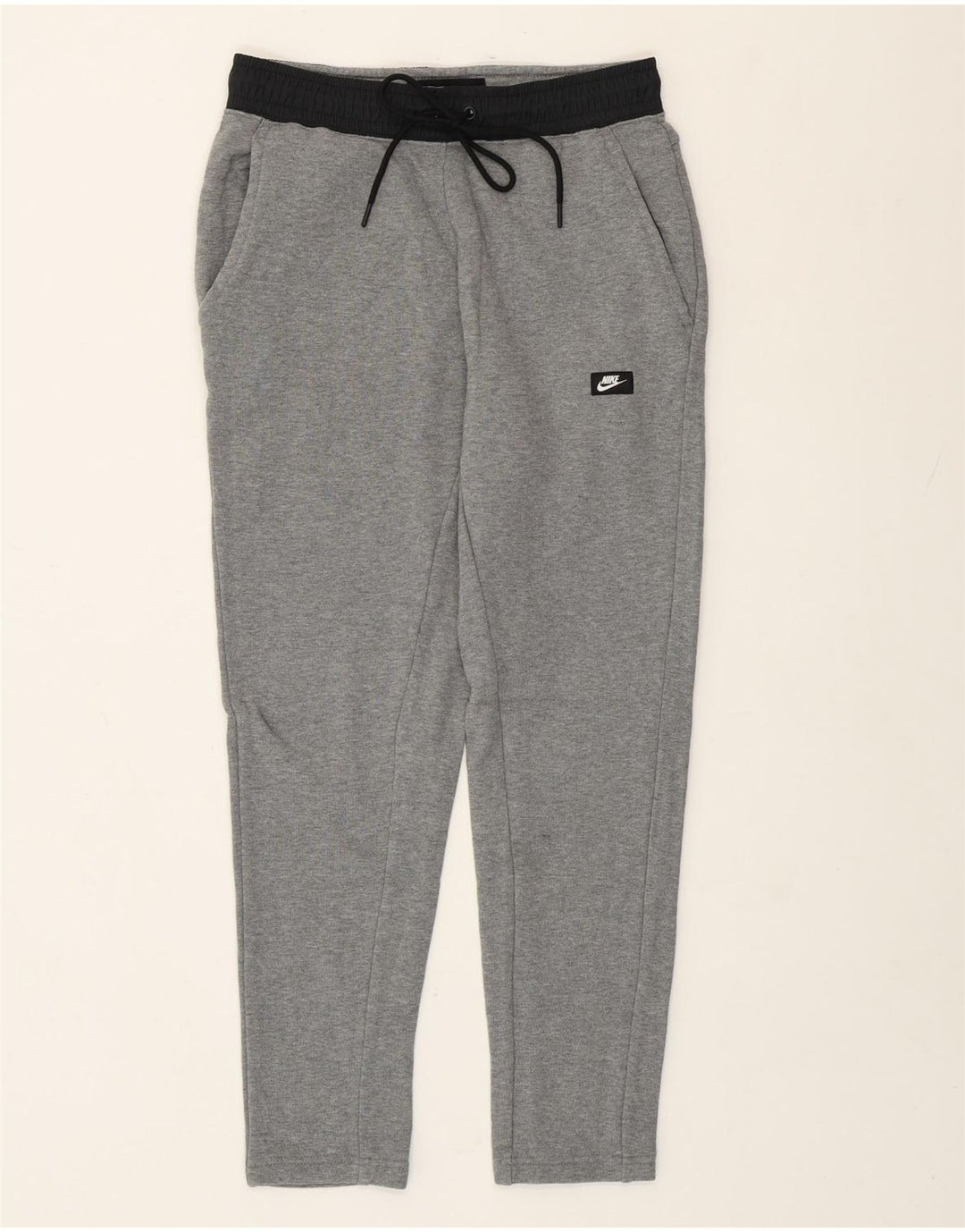 Pantalón De Chándal Nike Mujer Pequeño Gris Algodón