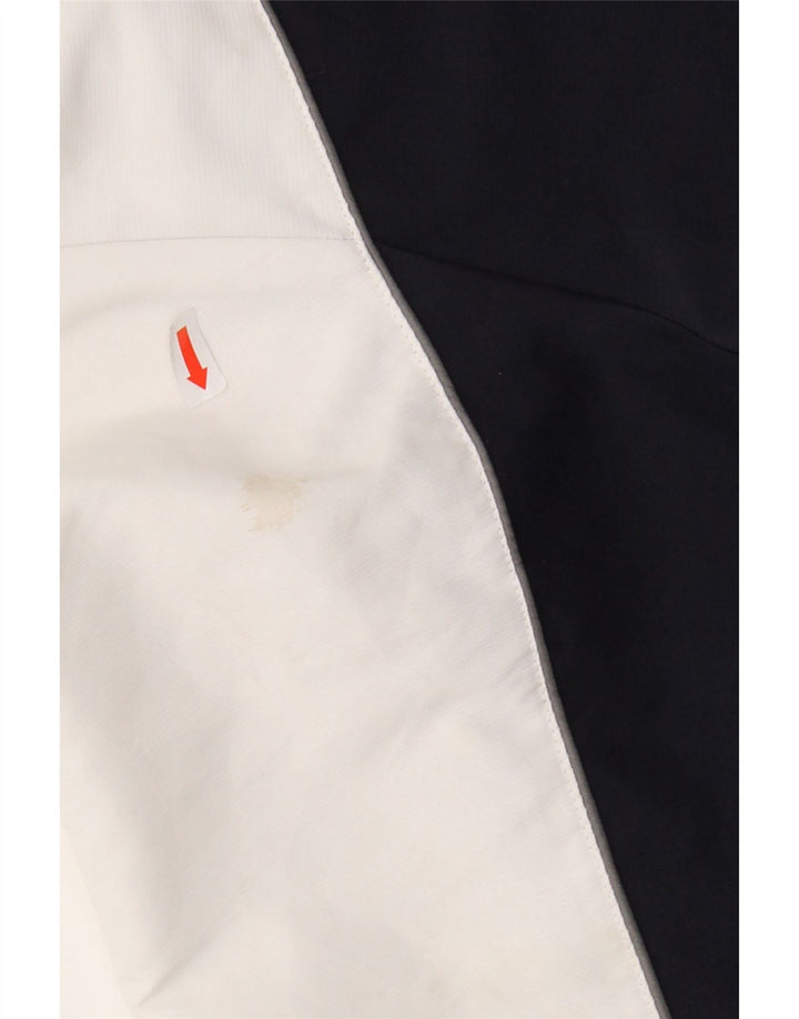 PUMA Chaqueta superior de chándal gráfico para hombre 2XL Poliéster con bloques de color azul marino
