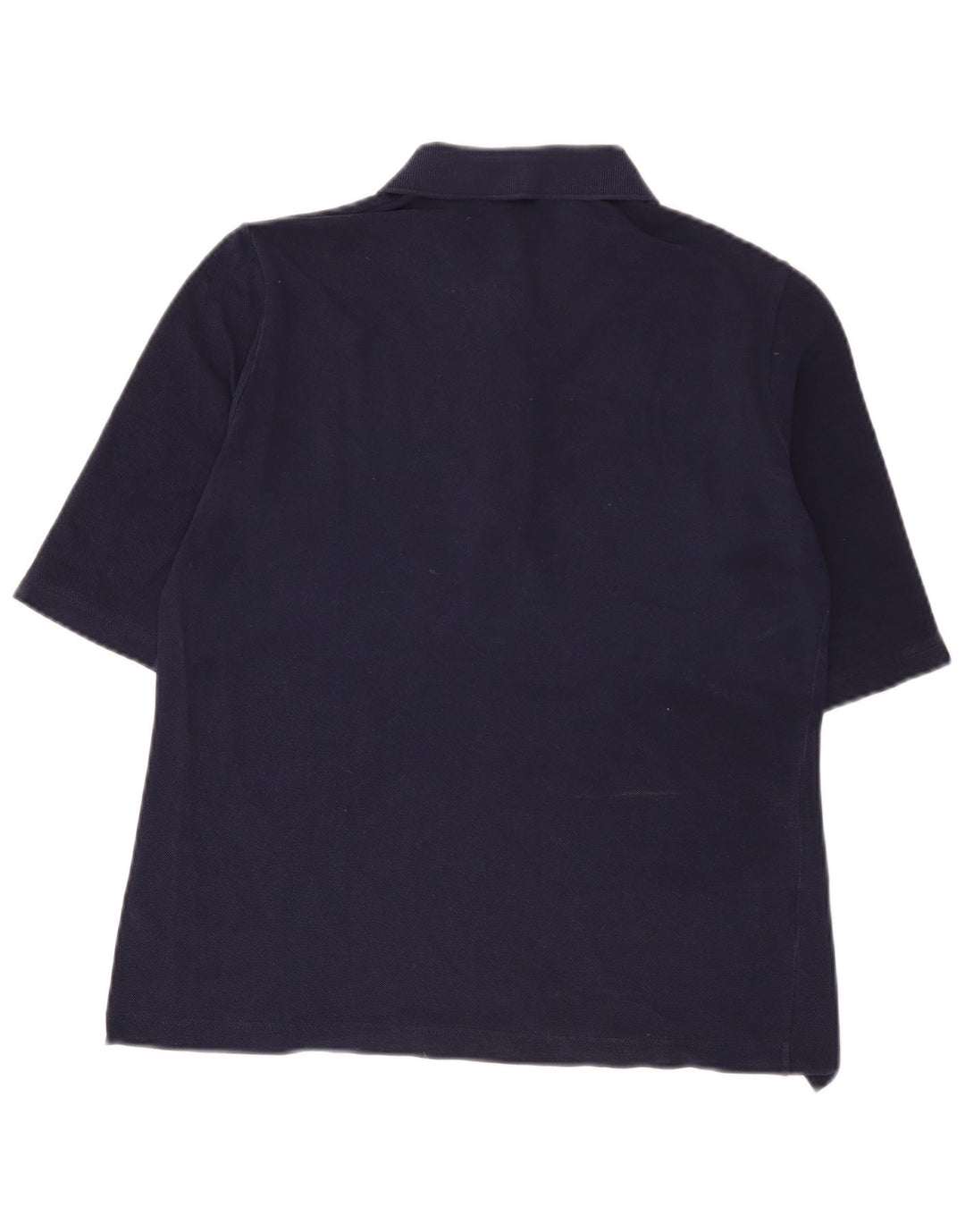 Polo Lacoste para mujer talla 42 grande algodón azul marino