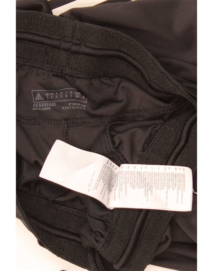 Adidas Mens Aeroready Sport Shorts Pequeño Negro Poliéster