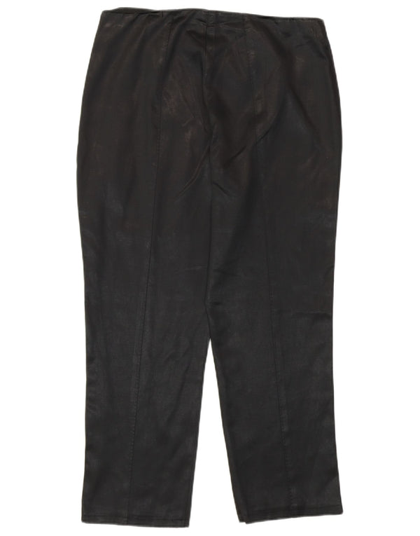 Max Mara Pantalones cortos para mujer UK 12 Medium W30 L23 Algodón negro