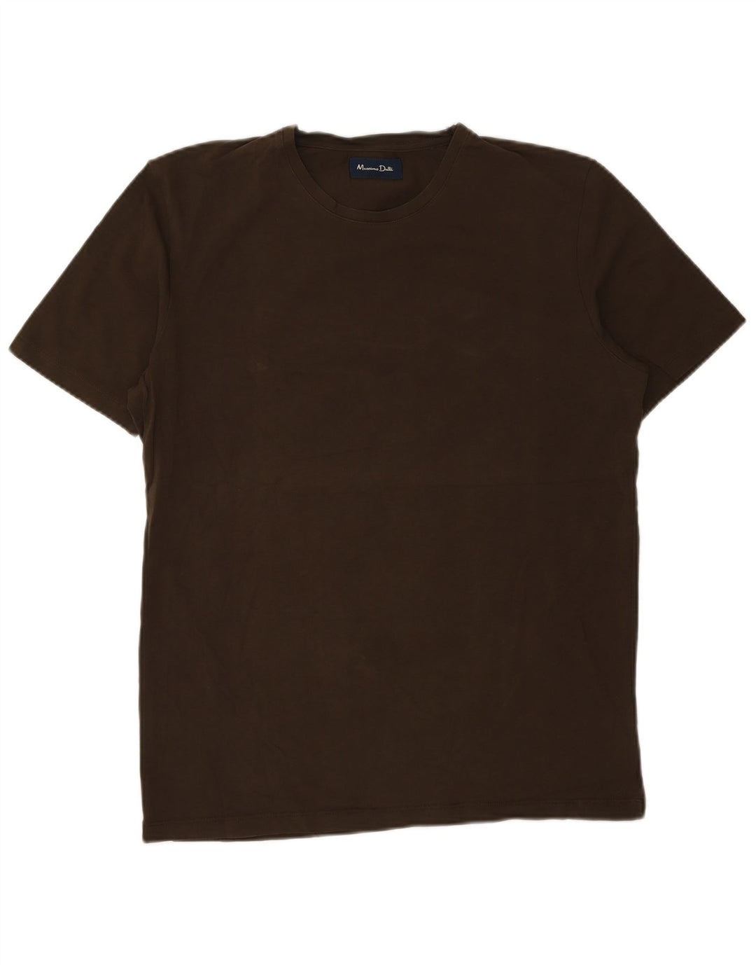 MASSIMO DUTTI Camiseta Hombre Top Large Marrón