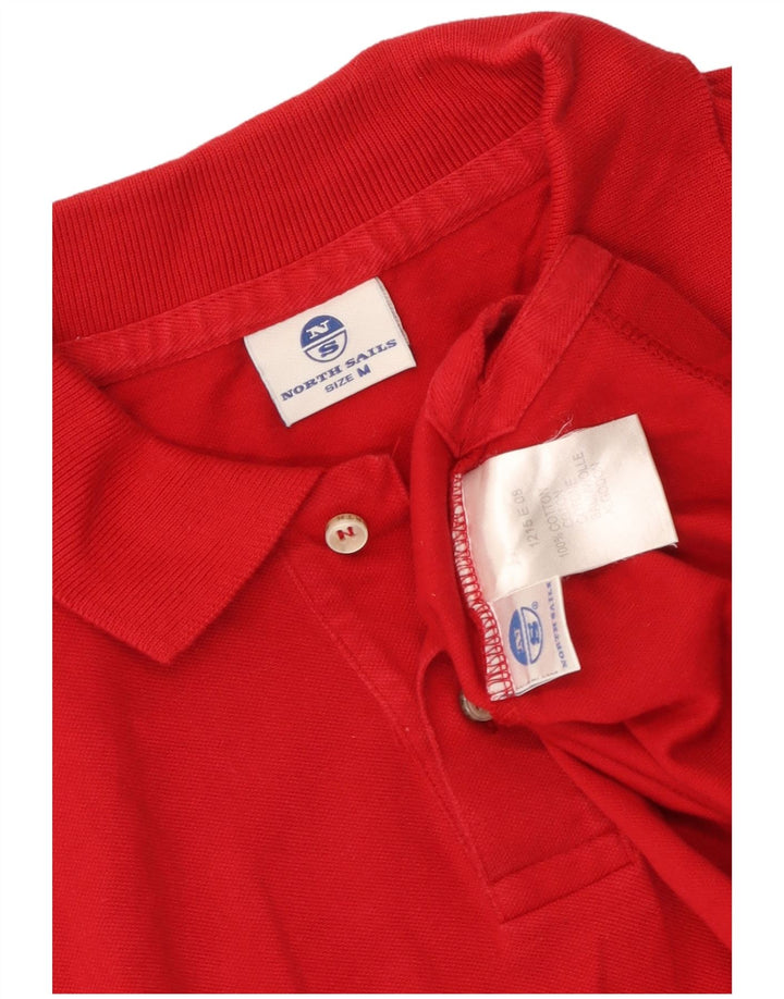 Polo North Sails Hombre Algodón Rojo Medio
