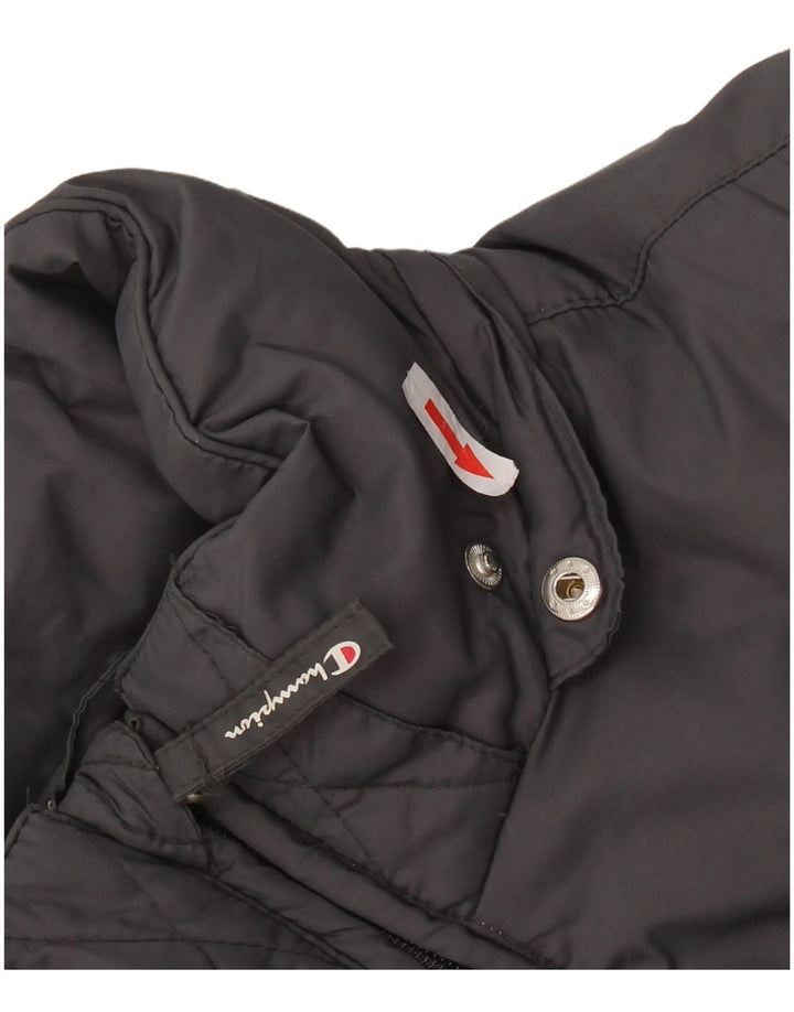 Champion Chaqueta Acolchada Para Niños 11-12 Años Grande Gris Poliamida