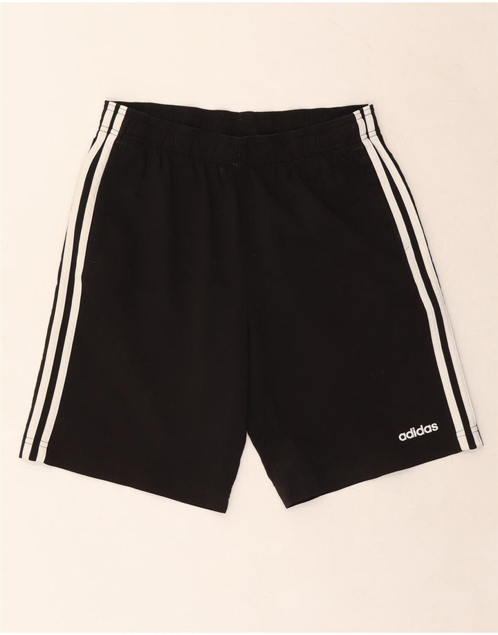 Adidas Pantalón corto deportivo para niño 15-16 años Negro Poliéster