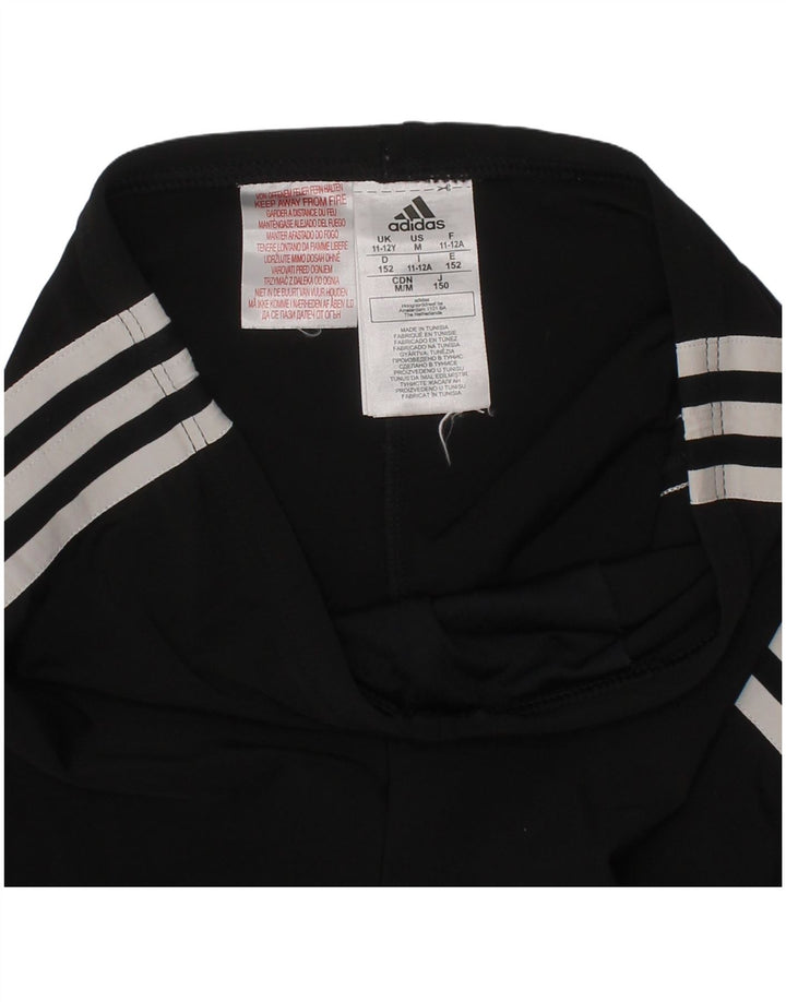 Adidas Pantalón Corto Deportivo Niña 11-12 Años Negro Poliéster