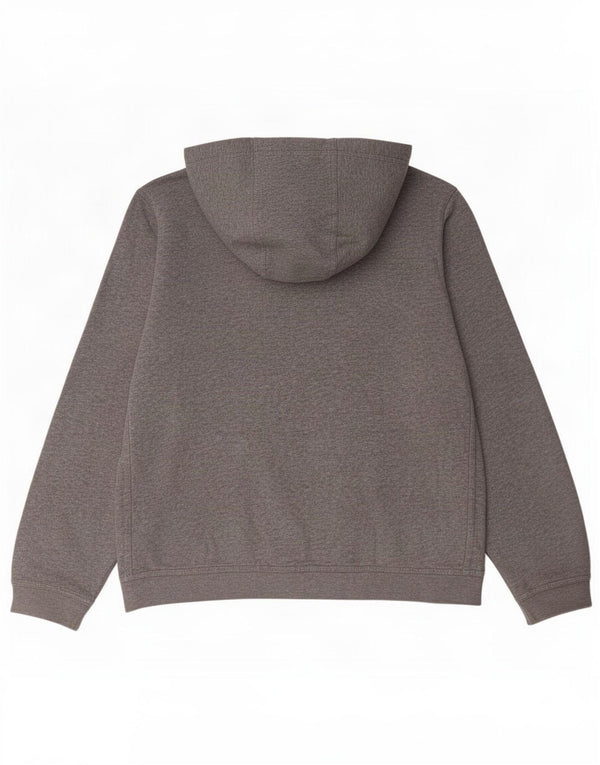 Nike - Sudadera con capucha para niños, ajuste estándar, 13-14 años, XL, algodón gris