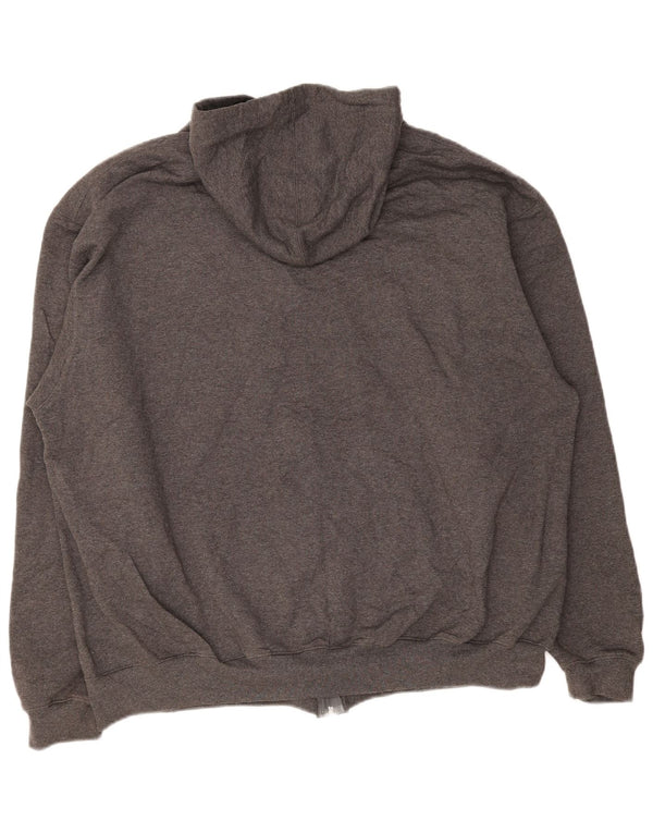 Champion Sudadera con capucha y cremallera para hombre 2XL Algodón gris