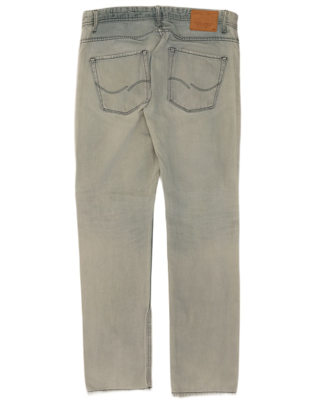 Jack & Jones Hombre Tim Slim Jeans W36 L34 Algodón Azul