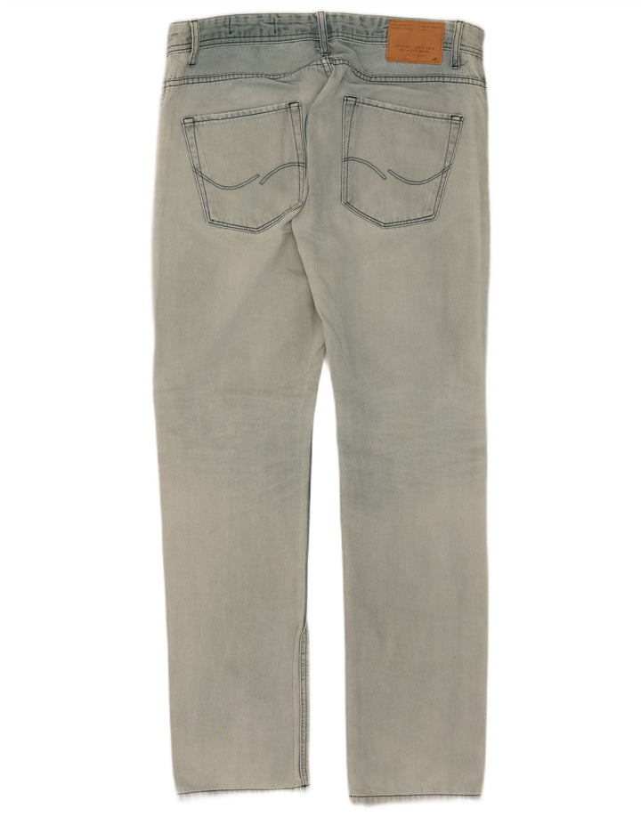 Jack & Jones Hombre Tim Slim Jeans W36 L34 Algodón Azul