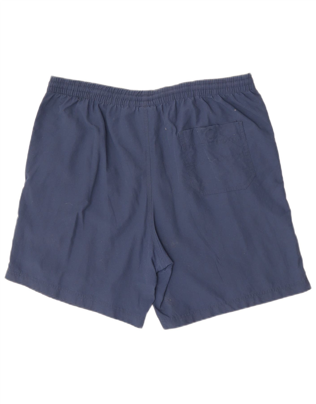 Pantalones Cortos Deportivos Reebok para Hombre Talla Grande Azul Marino Nylon