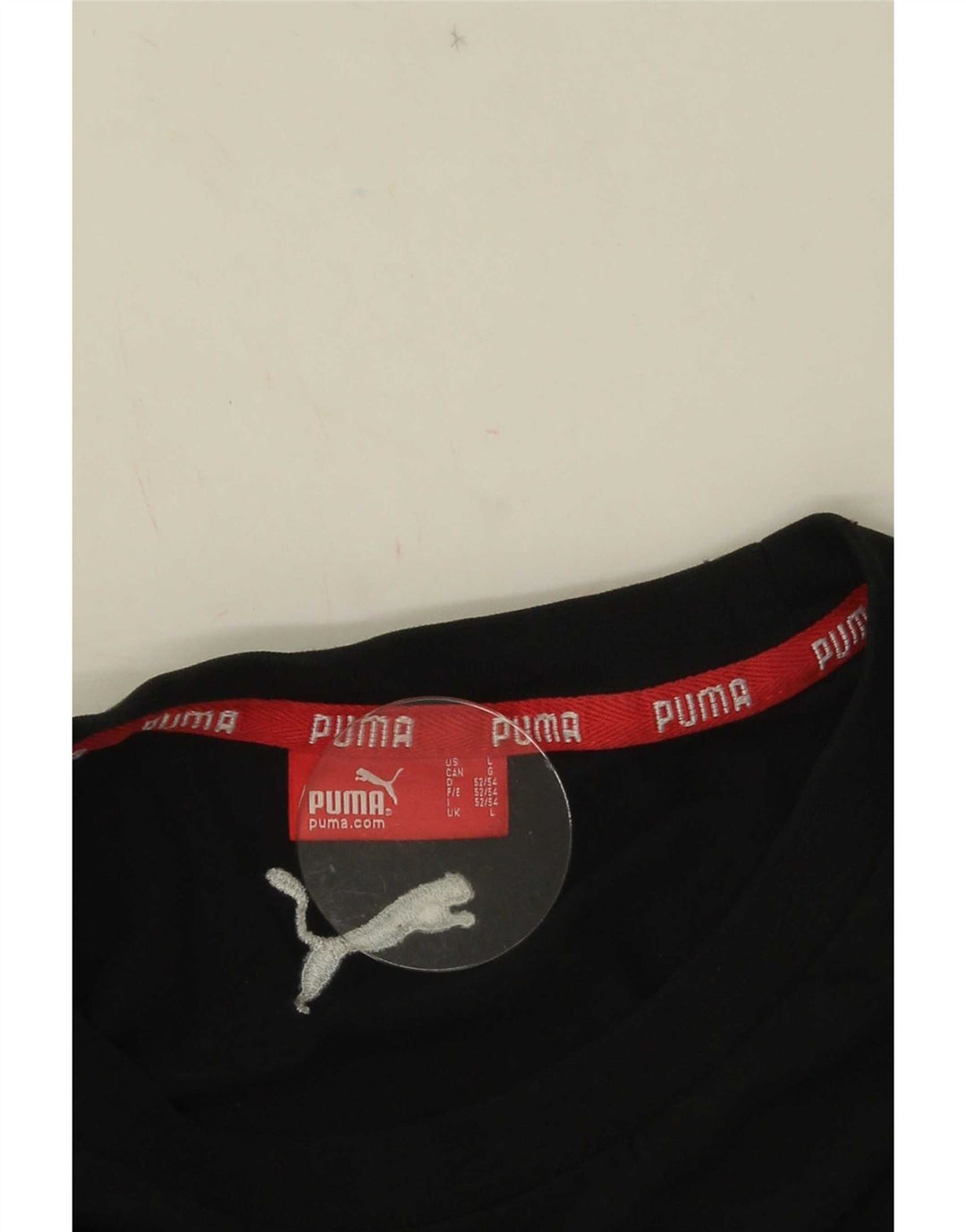 Puma - Camiseta gráfica para hombre, talla grande, color negro