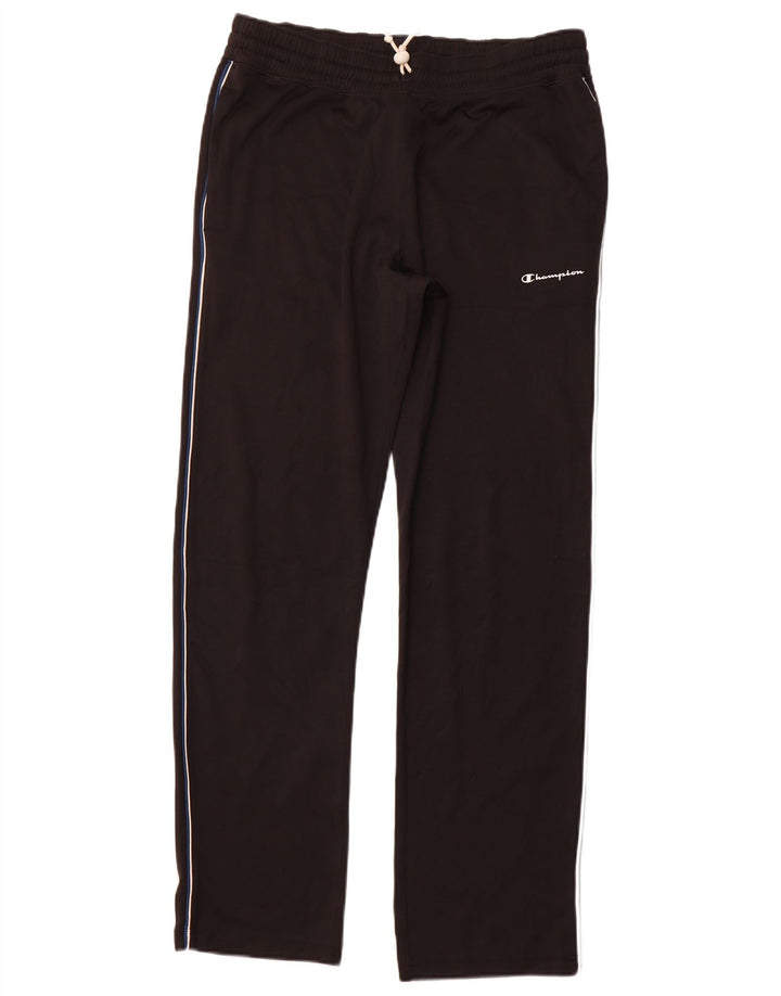 CHAMPION Pantalón de Chándal para Hombre Grande Poliéster Negro
