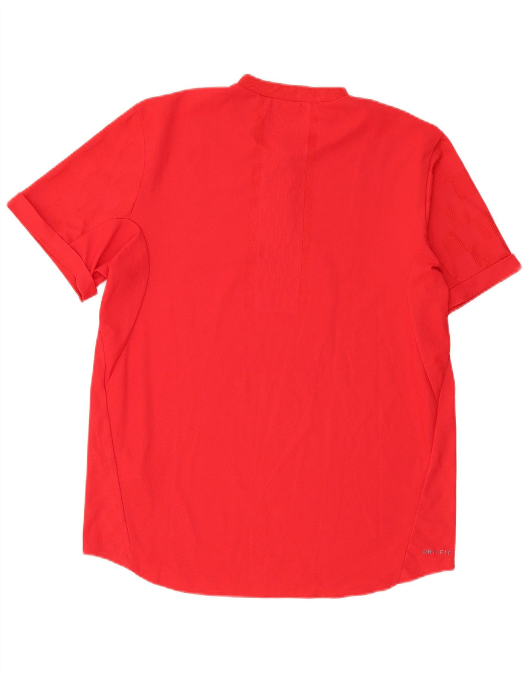 Nike - Camiseta Dri Fit para hombre, talla grande, poliéster rojo
