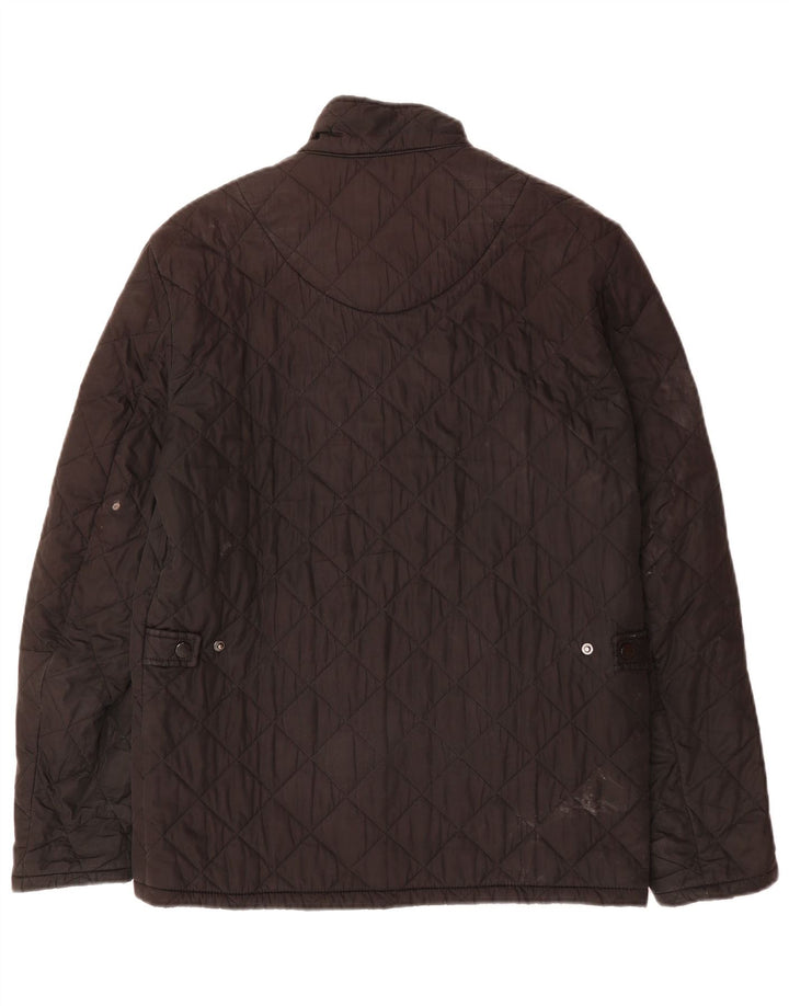 BARBOUR Chaqueta acolchada para hombre UK 36 Small Black