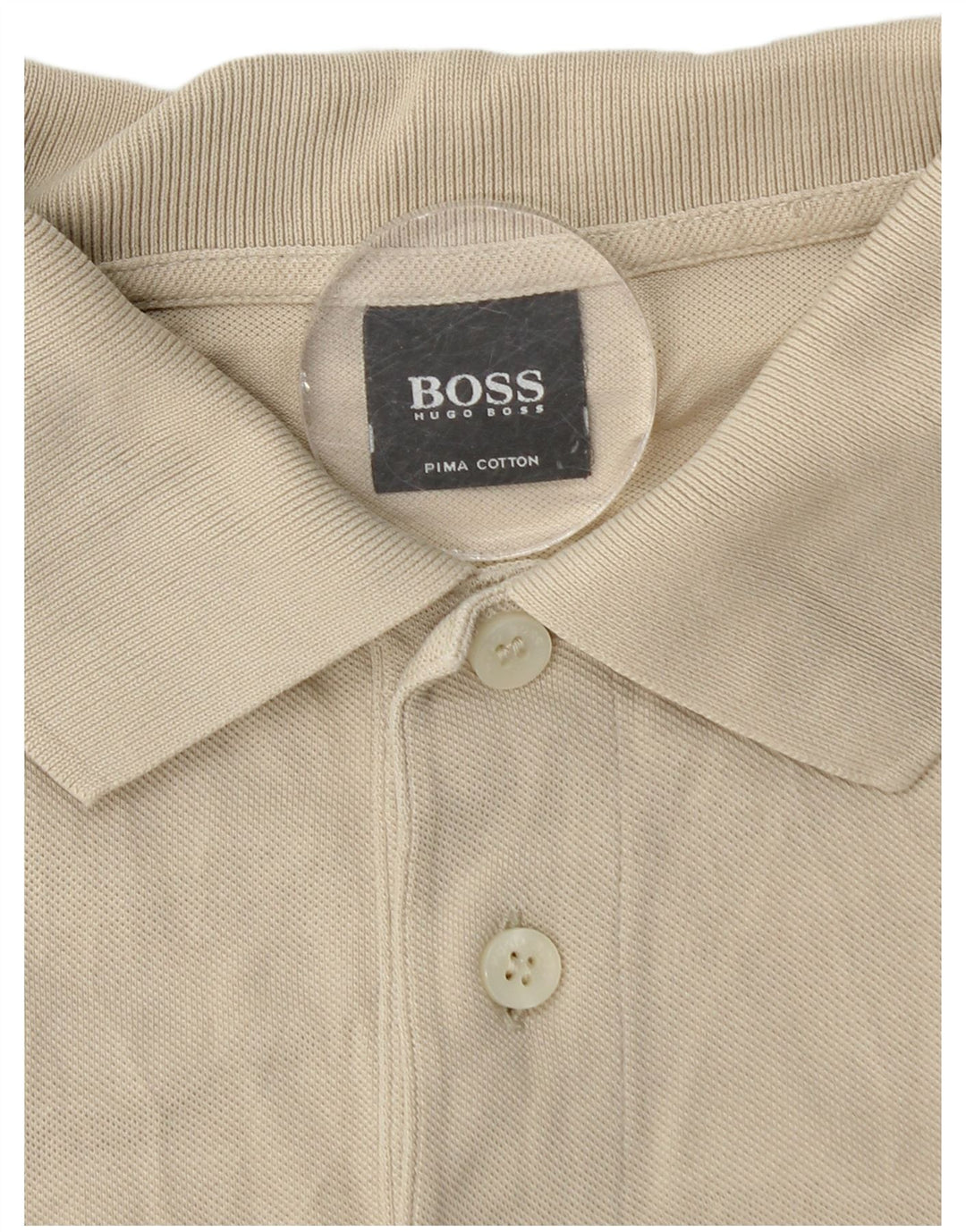Polo Hugo Boss Hombre | Polo Clásico De Algodón Beige Medio