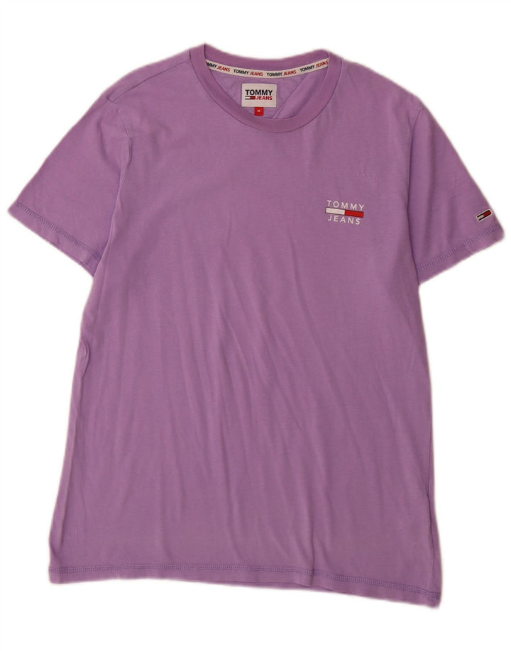 Camiseta Tommy Hilfiger Hombre Top Medium Morado Algodón