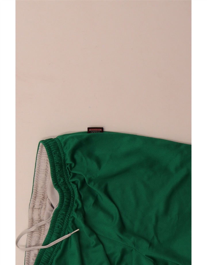 KAPPA Mens Sport Shorts Medium Green Polyester