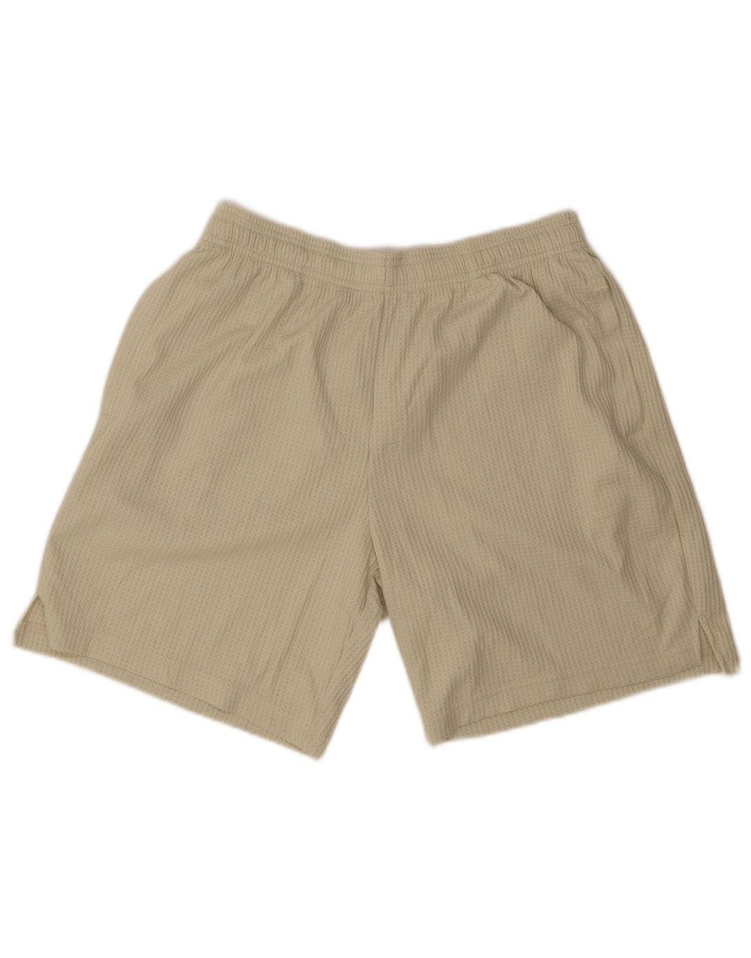 Under Armour Pantalones cortos deportivos para hombre Poliéster beige grande