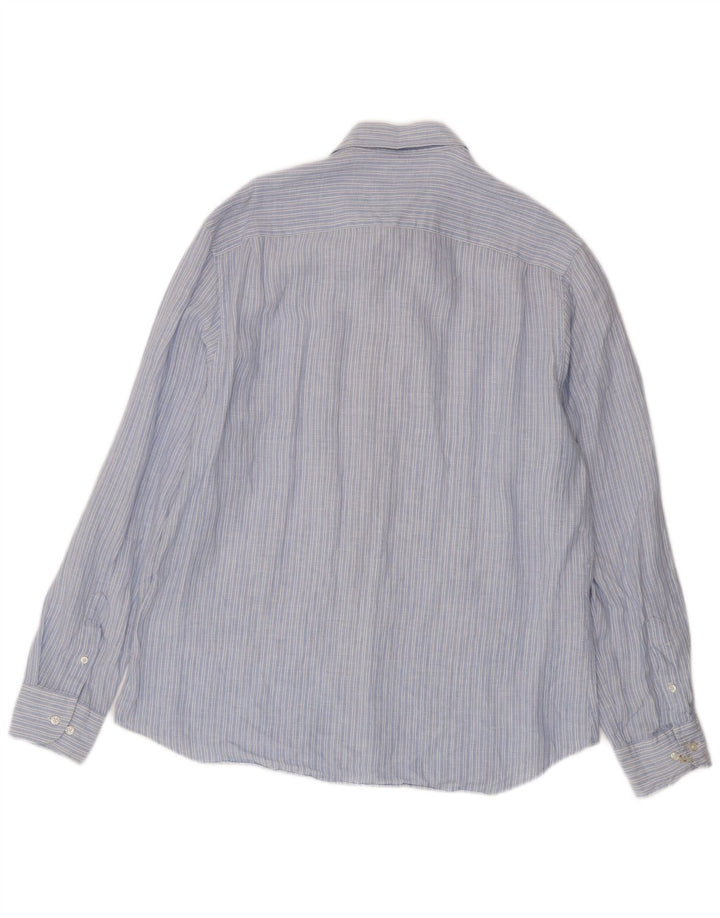 Camisa Massimo Dutti Hombre XL Rayas Azules