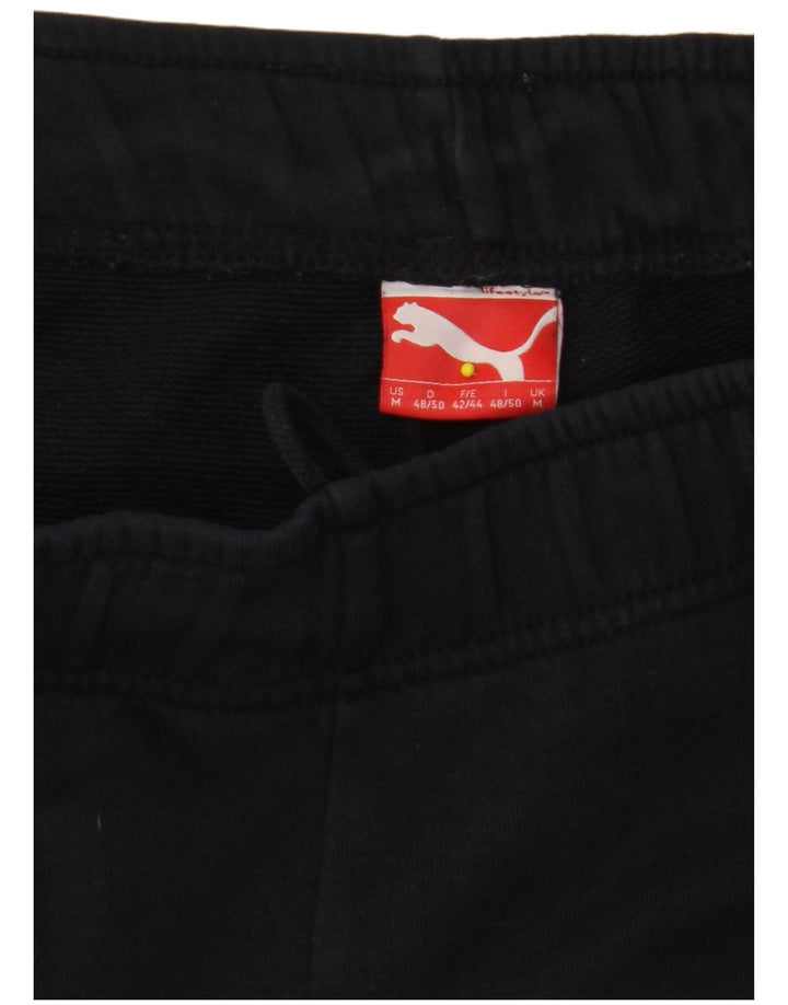 PUMA Pantalones de chándal para hombre Joggers Medium Black