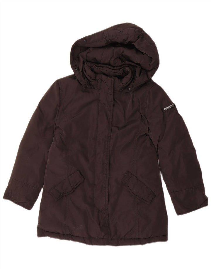 Woolrich Chaqueta Acolchada Con Capucha Niña 5-6 Años Negro