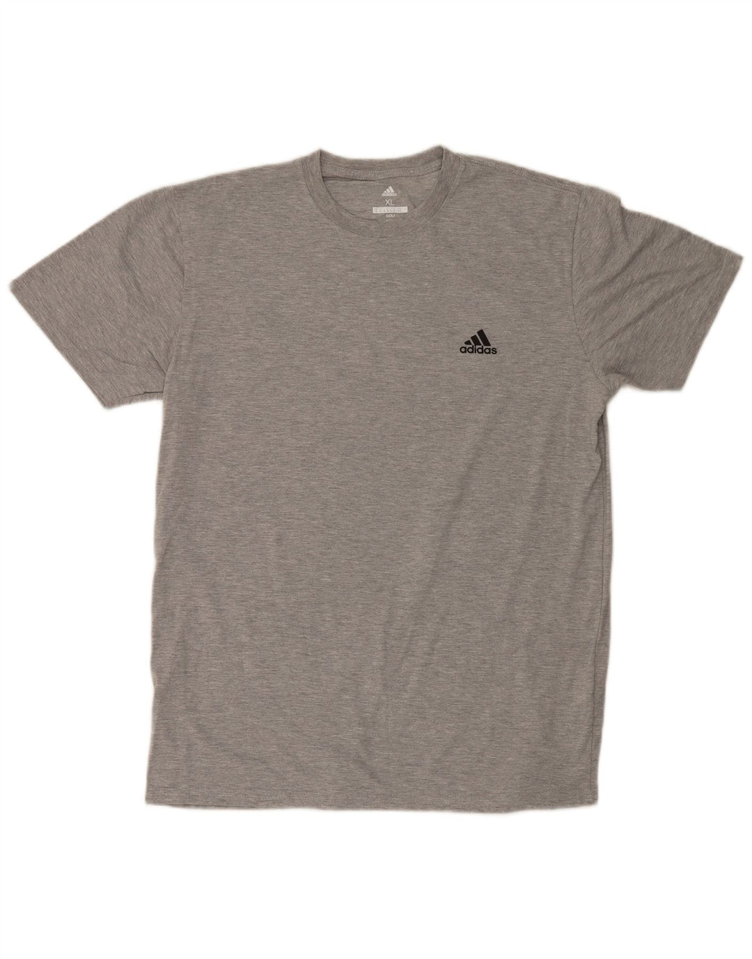 Adidas Hombre Camiseta Top XL Gris Poliéster