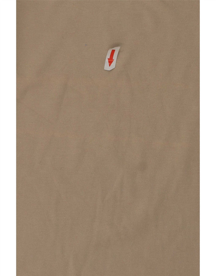 Jack Wolfskin Camiseta gráfica para hombre Top Algodón beige medio
