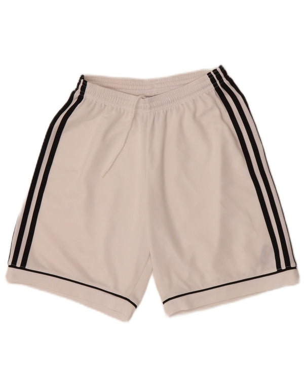 Pantalones cortos deportivos Adidas para hombre XS W26 L7 Blanco Poliéster