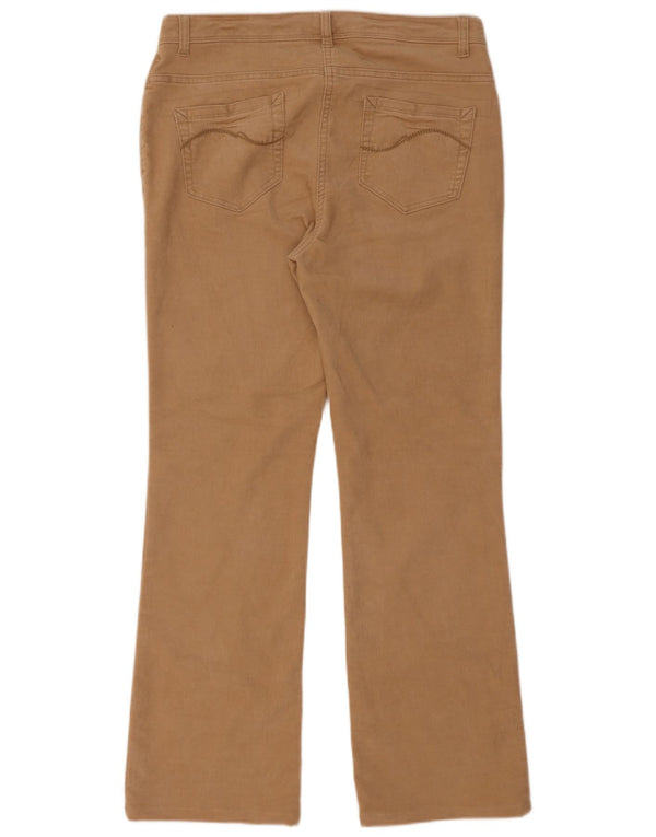 Marks & Spencer Pantalones de pana para mujer UK 12 Medium W32 L29 Beige