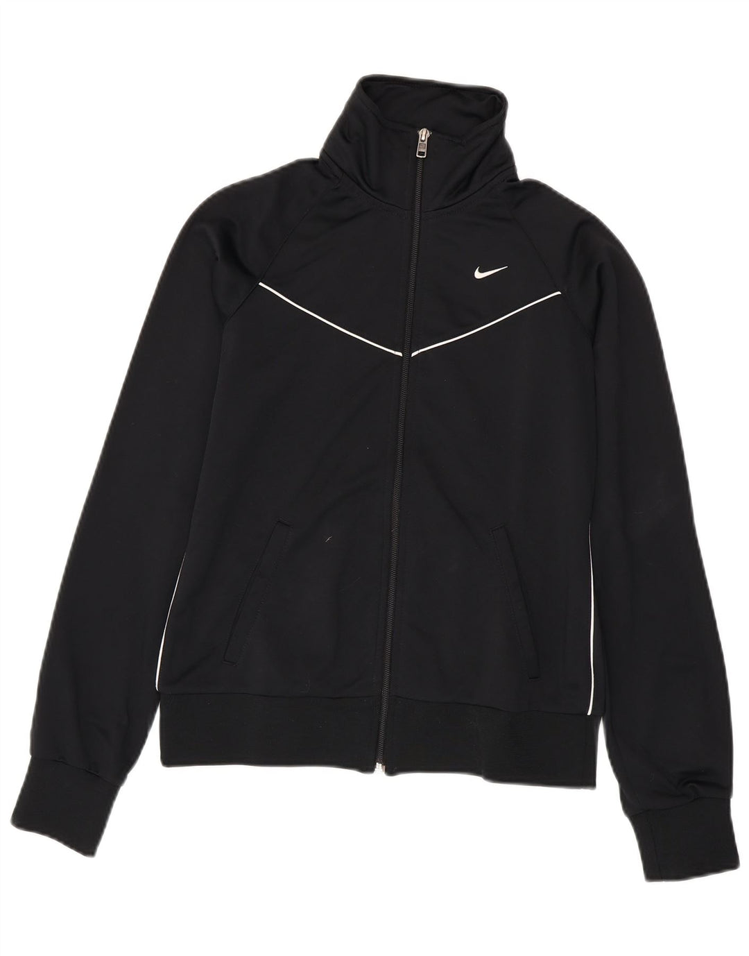 NIKE - Chaqueta de chándal para mujer, talla 40, talla M, color negro