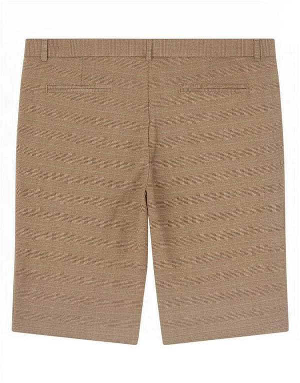 La Martina Mens Graphic Chino Shorts XL W38 Beige Algodón A Cuadros