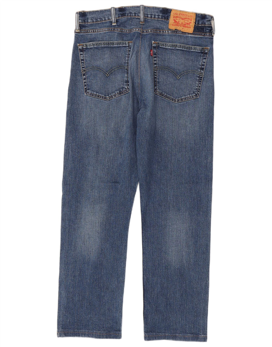 Levi's Hombre 518 Vaqueros Rectos W38 L29 Algodón Azul