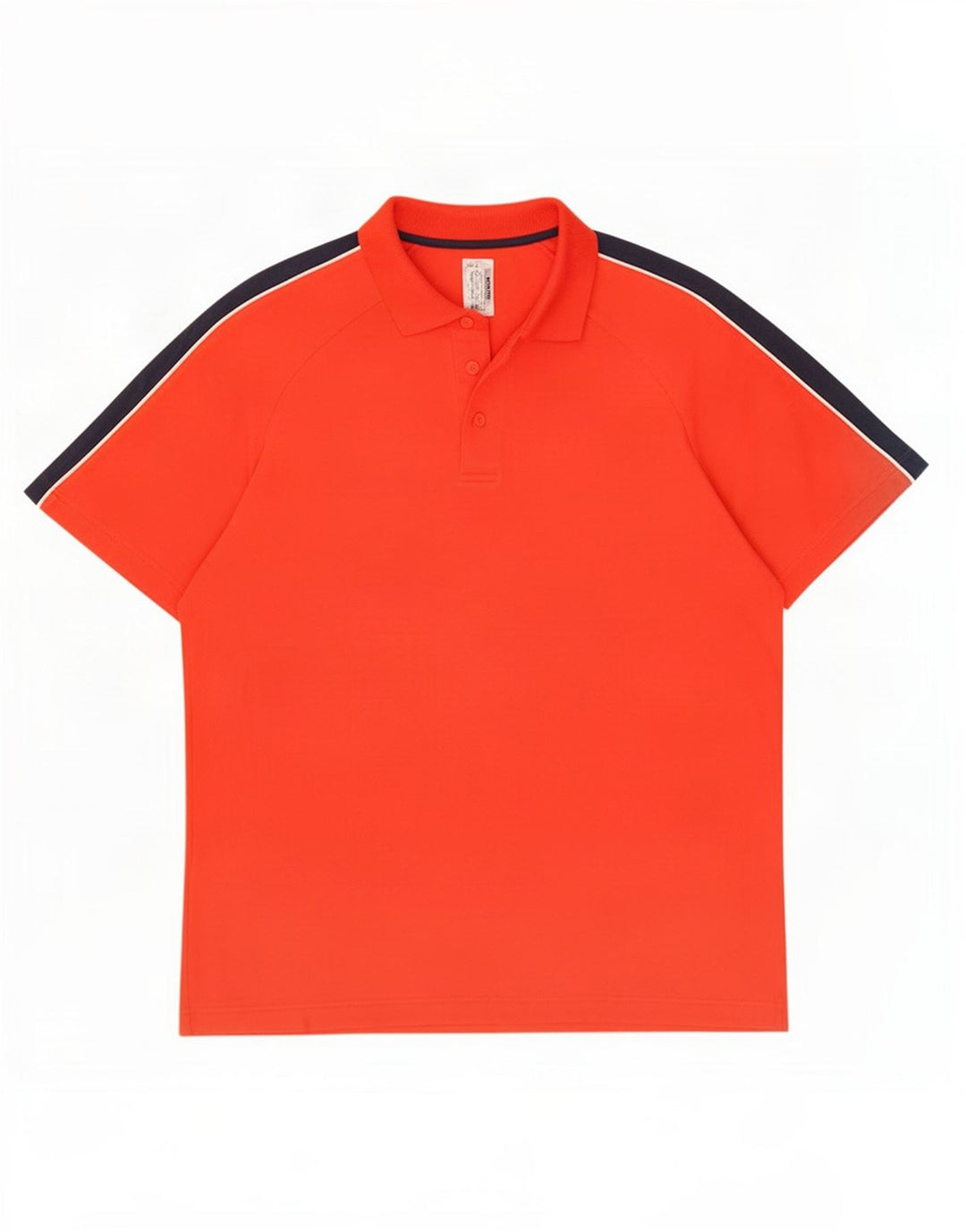 Fila Polo para hombre, talla grande, color rojo, poliamida