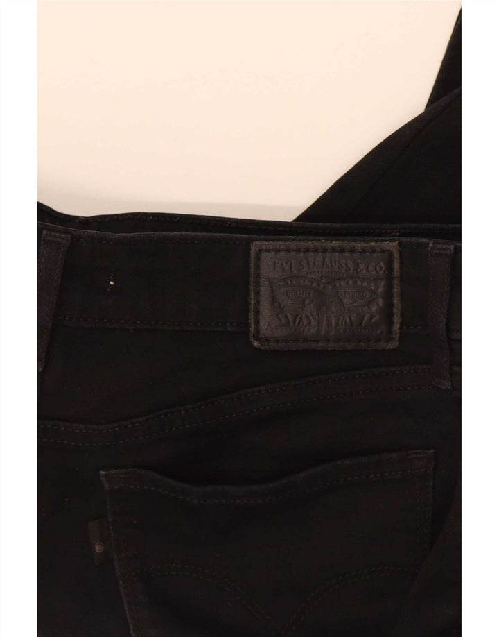 Levi's Vaqueros Bootcut 715 para Mujer W26 L32 Algodón Negro