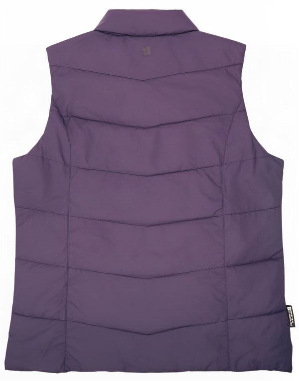Chaleco acolchado para mujer Mountain Warehouse UK 46 Poliéster azul grande