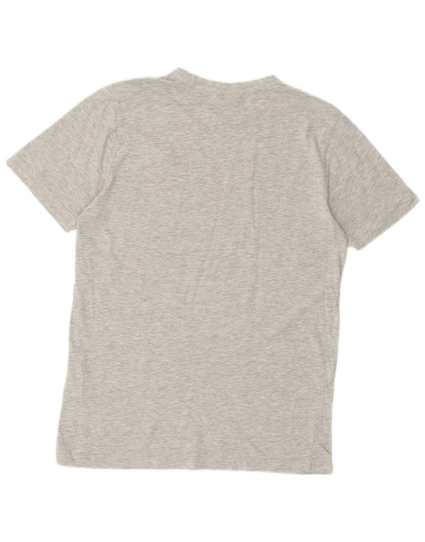 Camiseta Kappa Hombre Top Small De Algodón Moteado Gris